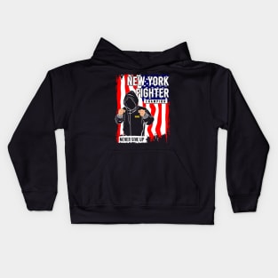 New York city Fighter Champion Kids Hoodie